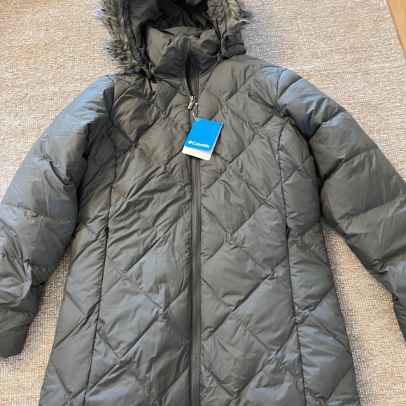 Columbia winter coat grey - Picture 2 of 5